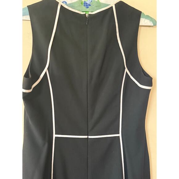 White House Black Market Black and White Mini Dress - Picture 9 of 11